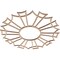Ekena Millwork Augustus Wood Fretwork Pierced Ceiling Medallion, Alder, 18"OD x 6 3/8"ID x 3/8"T CMWP18X18X0375AUAL - alternate 5